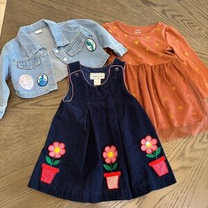 24m / 2t girls fall bundle